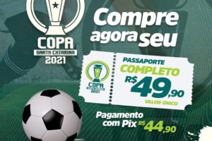 Copa Santa Catarina será transmitida na FCFtv