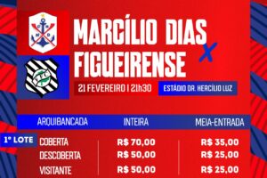 Ingressos à venda para o jogo contra o Figueirense! 🎫🎟️